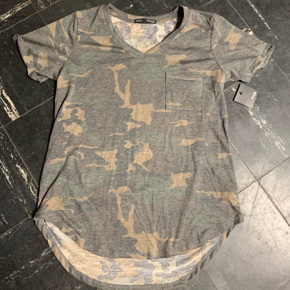 Tresics Tops - NWT Femme Camo T-shirt Size Medium